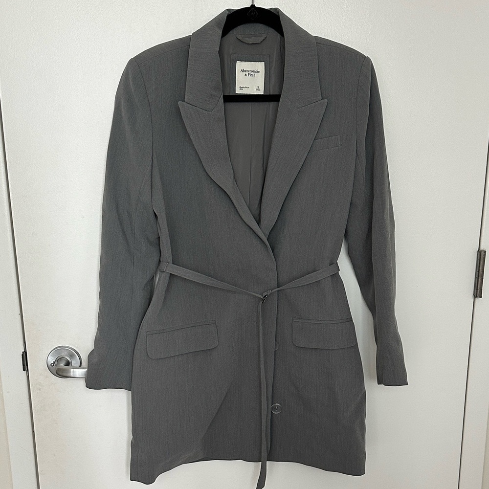 Abercrombie & Fitch | Charcoal Blazer Dress
